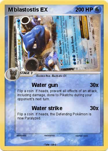 Pokemon M blastostis EX