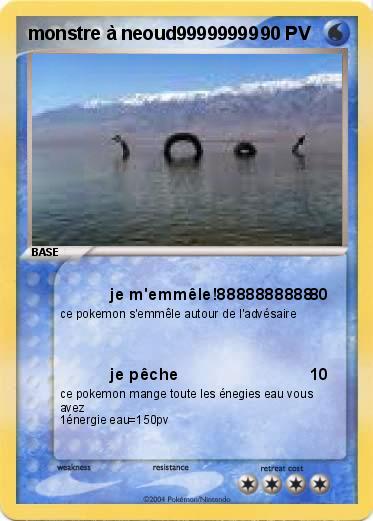Pokemon monstre à neoud99999999 
