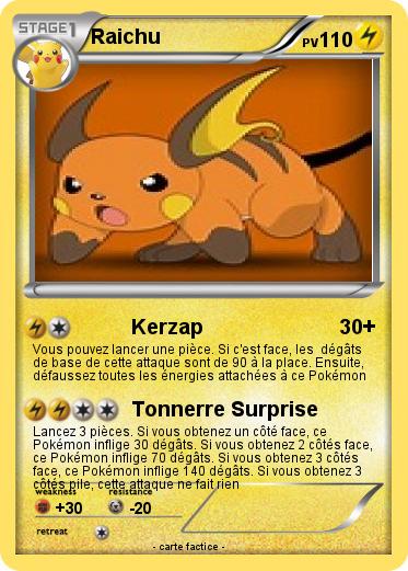 Pokemon Raichu