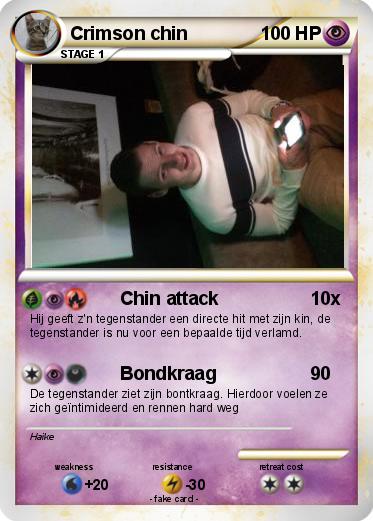 Pokemon Crimson chin