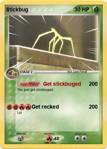 Pokemon Stickbug