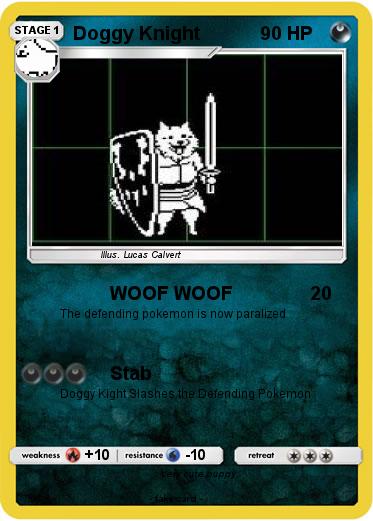 Pokemon Doggy Knight