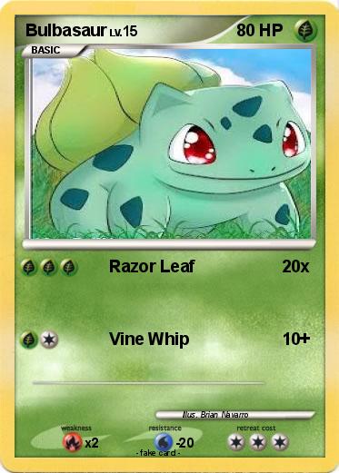 Pokemon Bulbasaur