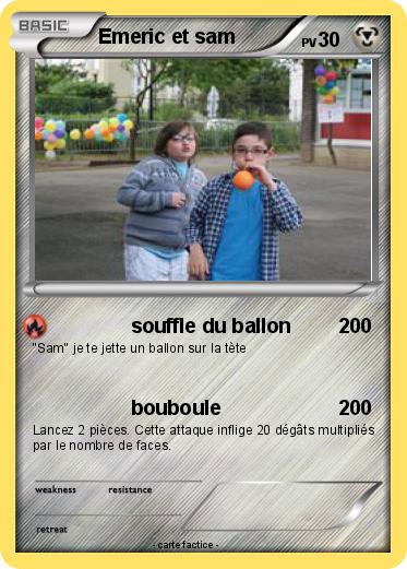 Pokemon Emeric et sam