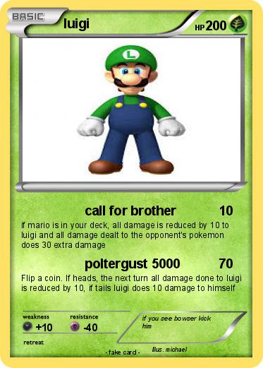Pokemon luigi