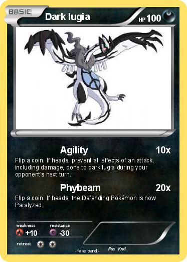 Pokemon Dark lugia