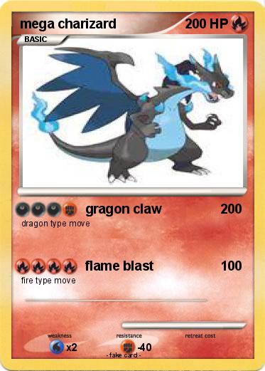 Pokemon mega charizard