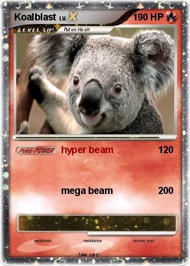 Pokemon Koalblast