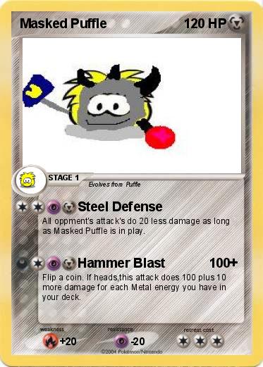 Pokemon Masked Puffle