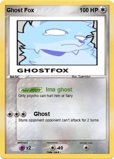 Pokemon Ghost Fox