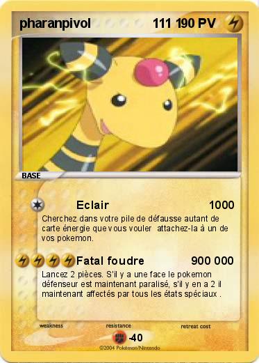 Pokemon pharanpivol                 111 1    