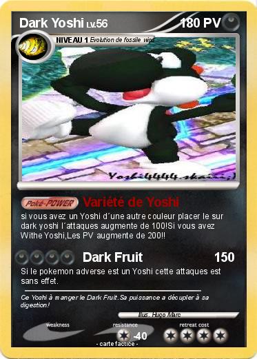 Pokemon Dark Yoshi