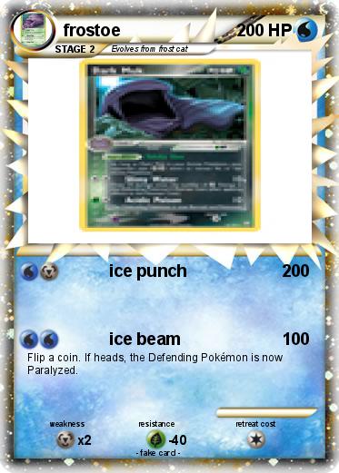 Pokemon frostoe