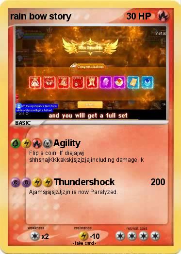 Pokemon rain bow story