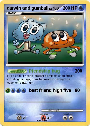 Pokemon darwin and gumball
