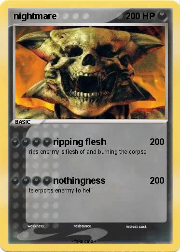 Pokemon nightmare