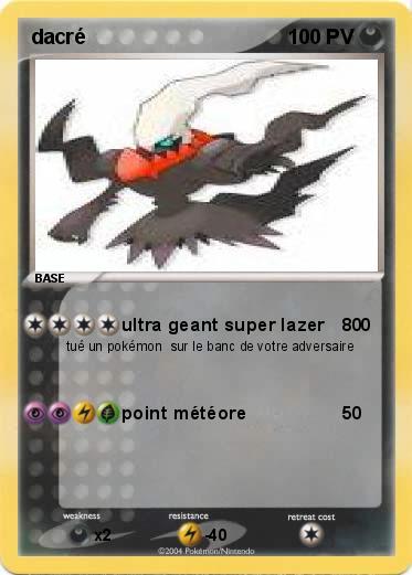 Pokemon dacré
