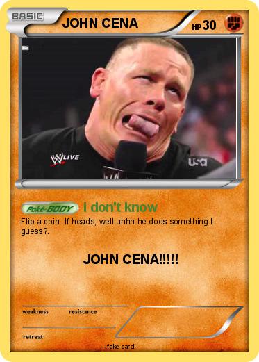 Pokemon JOHN CENA