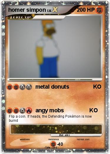 Pokemon homer simpon
