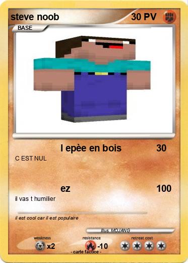 Pokemon steve noob