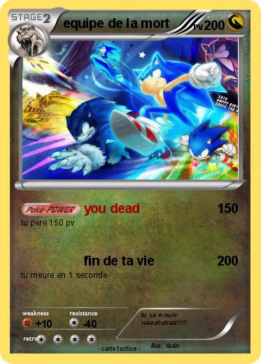 Pokemon equipe de la mort