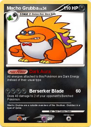 Pokemon Macho Grubba