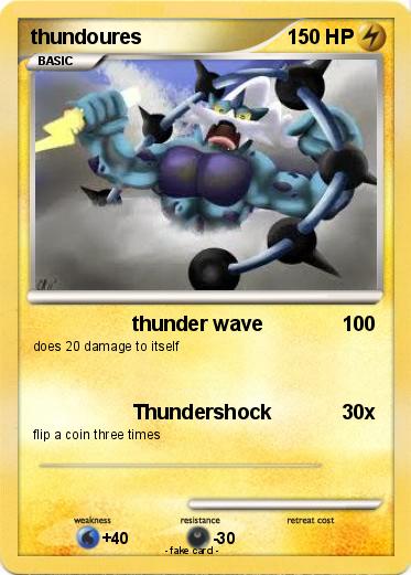 Pokemon thundoures