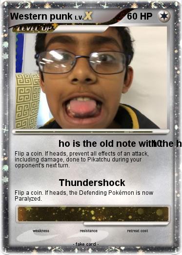 Pokemon Western punk