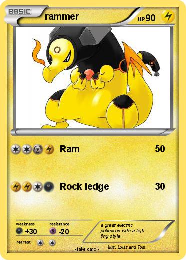 Pokemon rammer