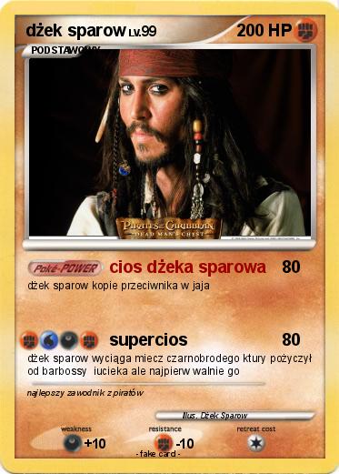 Pokemon dżek sparow