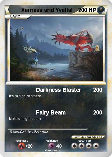 Pokemon Xerneas and Yveltal