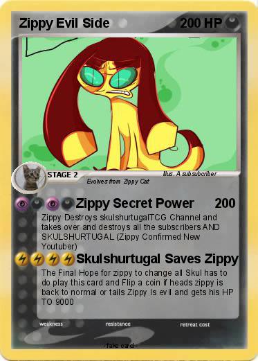 Pokemon Zippy Evil Side