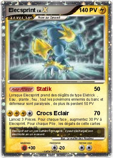 Pokemon Elecsprint