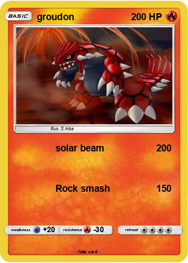 Pokemon groudon