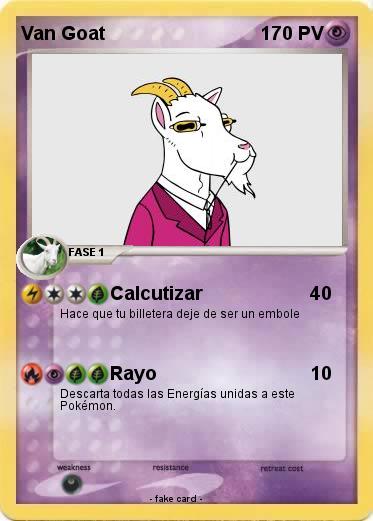 Pokemon Van Goat