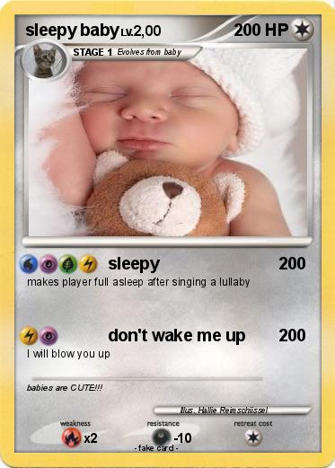 Pokemon sleepy baby