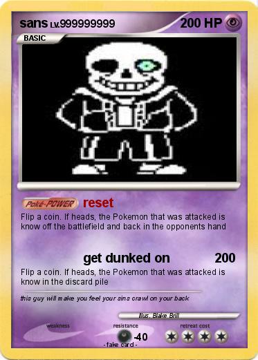 Pokemon sans
