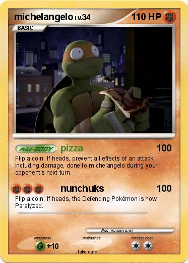 Pokemon michelangelo