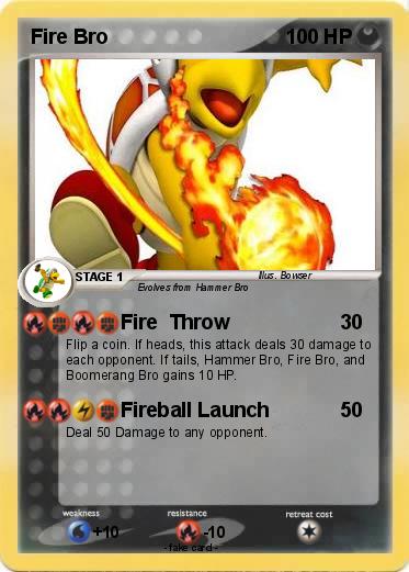 Pokemon Fire Bro