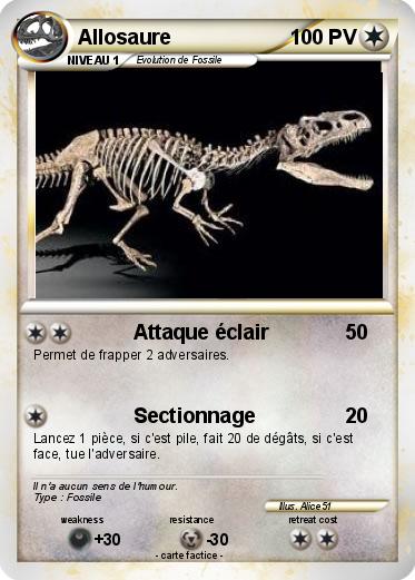 Pokemon Allosaure