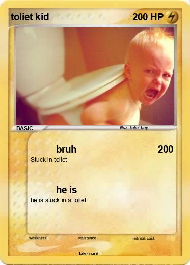 Pokemon toliet kid