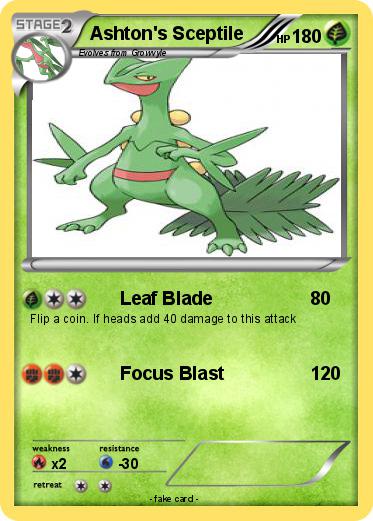 Pokemon Ashton's Sceptile