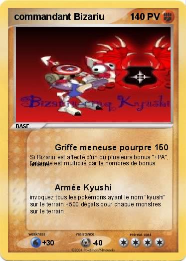Pokemon commandant Bizariu