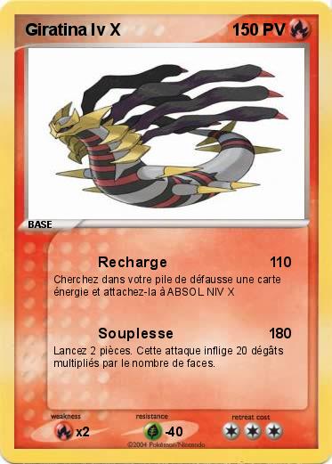 Pokemon Giratina lv X