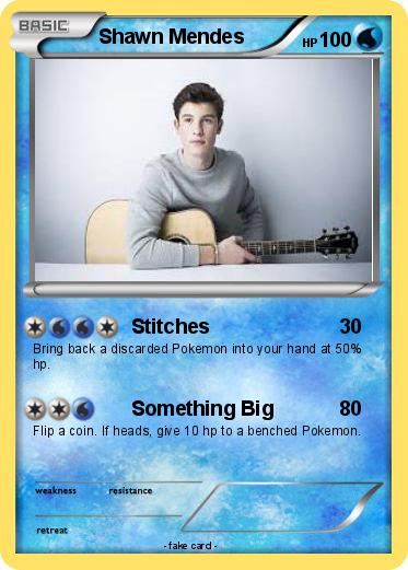 Pokemon Shawn Mendes