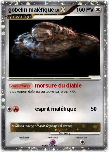 Pokemon gobelin maléfique