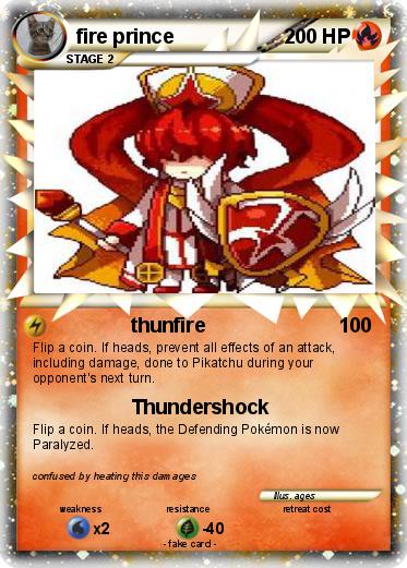 Pokemon fire prince