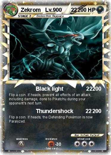 Pokemon Zekrom   Lv.900      22