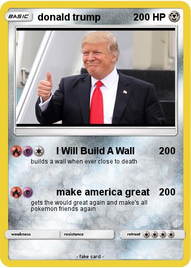 Pokemon donald trump