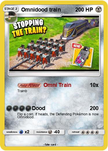Pokemon Omnidood train